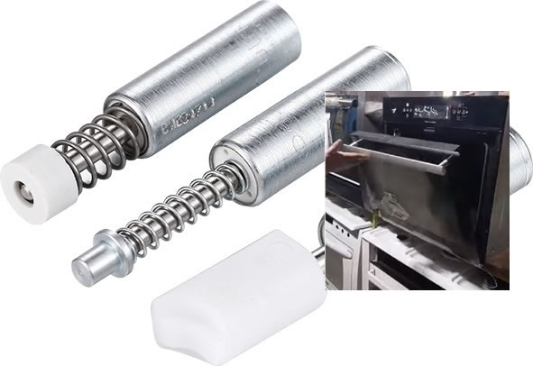 Linear Damper for oven door  - 100N to 1200N strong force long working life 